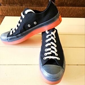Converse All Stars Chuck Taylor CX  Black and Orange Sneakers Size 9 Mens